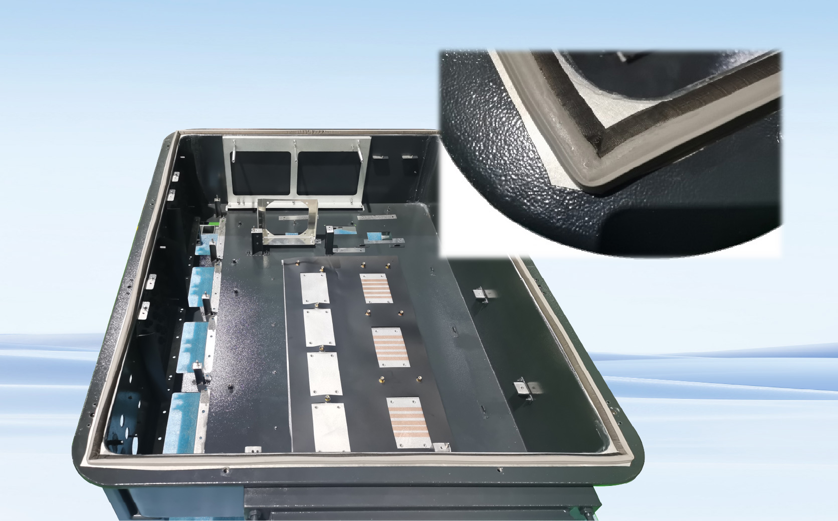 逆变器电磁屏蔽密封